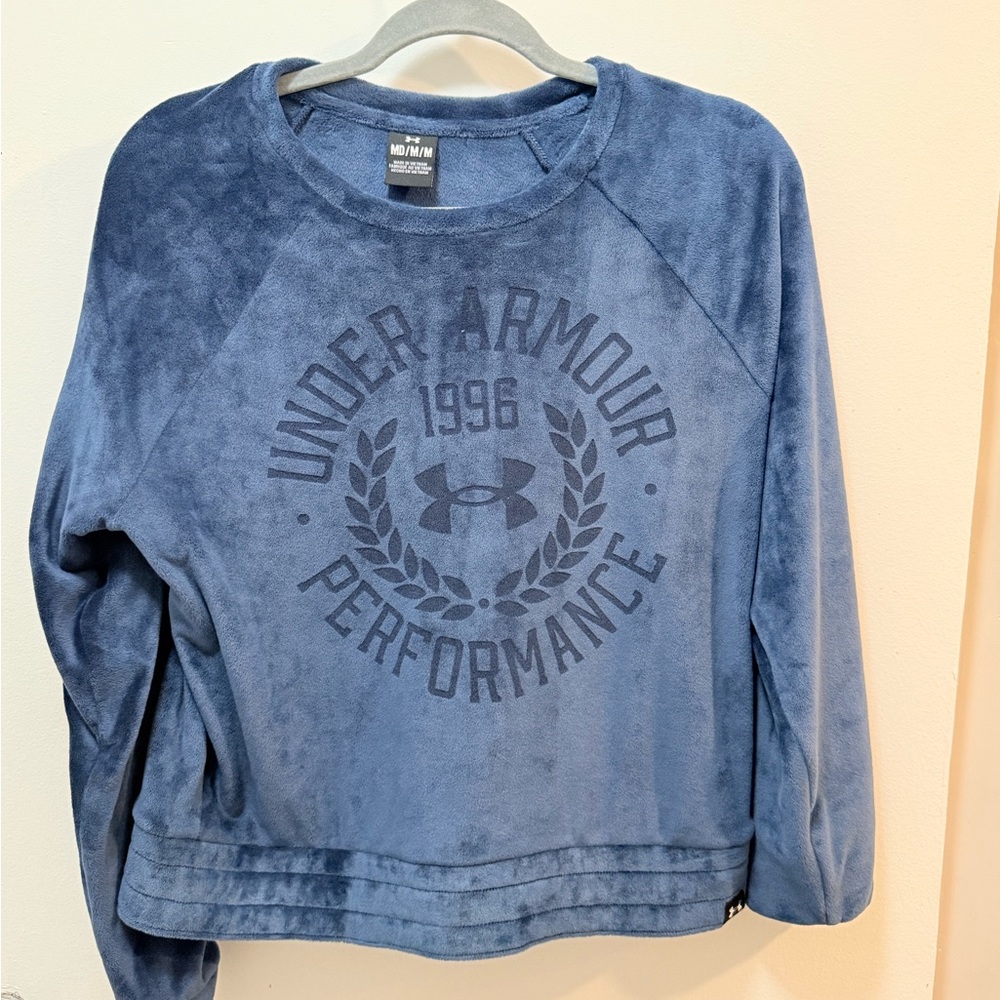Under Armour Navy Fleece Pullover